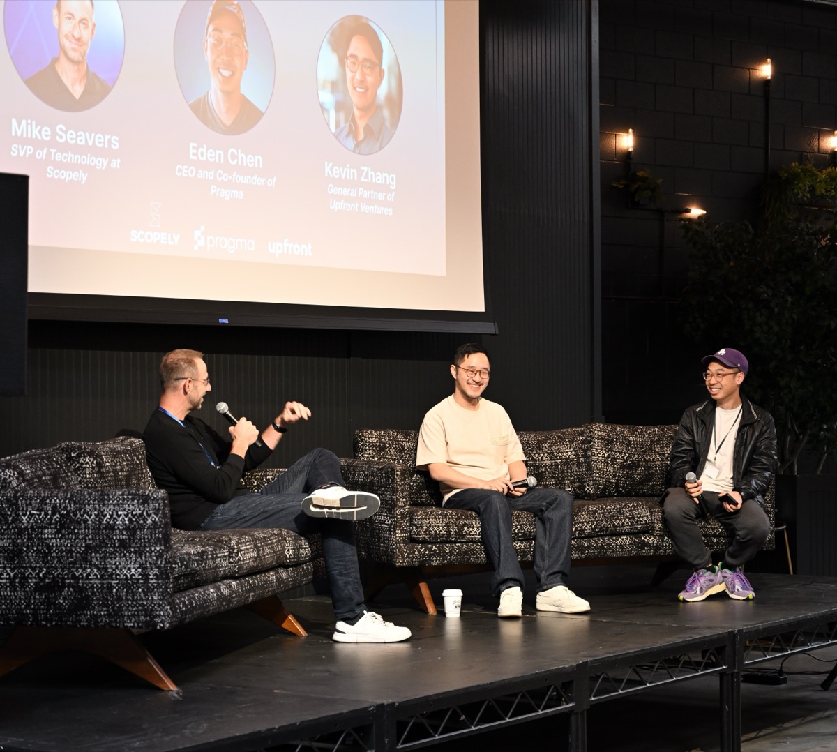 Panel discussion with Mike Seavers, Eden Chen and Kevin Zhang