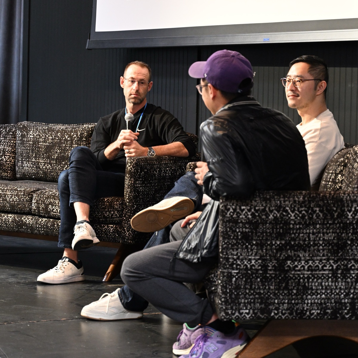 Audience Q&A during a Games Growth Guild panel discussion